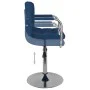 Blue fabric dining chair by , dining chairs - Ref: Foro24-3087880, Price: 75,70 €, Discount: %