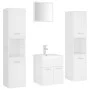 Badezimmerset aus weißem Ingenieurholz von , Badezimmermöbel - Ref: Foro24-3071486, Preis: 271,45 €, Rabatt: %
