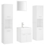 Badezimmerset aus weißem Ingenieurholz von , Badezimmermöbel - Ref: Foro24-3071486, Preis: 278,49 €, Rabatt: %