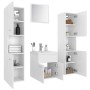 Badezimmerset aus weißem Ingenieurholz von , Badezimmermöbel - Ref: Foro24-3071486, Preis: 278,49 €, Rabatt: %
