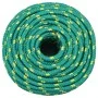 Green 14 mm 25 m polypropylene boat rope by , Ropes and metal cords - Ref: Foro24-152727, Price: 24,50 €, Discount: %