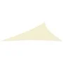 Triangular sail awning Oxford fabric cream color 4x5x6.4 m by vidaXL, Umbrellas - Ref: Foro24-135239, Price: 41,61 €, Discoun...