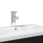 Badezimmermöbel mit integriertem schwarzen Waschbecken von , Badezimmerwaschtische - Ref: Foro24-3278765, Preis: 191,25 €, Ra...