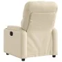 Sillón reclinable eléctrico de tela crema de , Sillones - Ref: Foro24-3204695, Precio: 246,39 €, Descuento: %