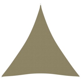 Dreieckige Segelmarkise Oxford beige Stoff 4x5x5 m von vidaXL, Sonnenschirme - Ref: Foro24-135179, Preis: 36,49 €, Rabatt: %