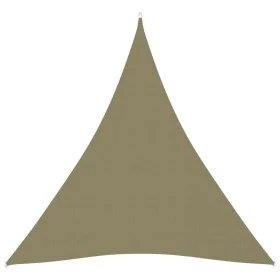 Triangular sail shade in beige Oxford fabric, 4x5x5 m. by vidaXL, Umbrellas - Ref: Foro24-135179, Price: 39,48 €, Discount: %