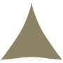Triangular sail shade in beige Oxford fabric, 4x5x5 m. by vidaXL, Umbrellas - Ref: Foro24-135179, Price: 36,05 €, Discount: %
