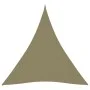 Triangular sail shade in beige Oxford fabric, 4x5x5 m. by vidaXL, Umbrellas - Ref: Foro24-135179, Price: 39,48 €, Discount: %