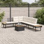 Set sofás jardín y cojines 2 pzas ratán sintético acacia negro de , Conjuntos de jardín - Ref: Foro24-3277497, Precio: 304,21...