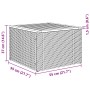 Gartensofa-Set mit 2-teiligen Kissen aus synthetischem Rattan und schwarzem Akazienholz. von , Gartensets - Ref: Foro24-32774...