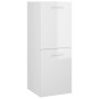 Badezimmerschrank-Set aus glänzend weißem Holzwerkstoff von , Badezimmermöbel - Ref: Foro24-3071177, Preis: 170,84 €, Rabatt: %