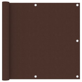 Toldo para balcón tela oxford marrón 90x500 cm de vidaXL, Sombrillas - Ref: Foro24-135074, Precio: 20,32 €, Descuento: %