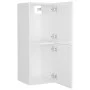 Badezimmerschrank-Set aus glänzend weißem Holzwerkstoff von , Badezimmermöbel - Ref: Foro24-3071447, Preis: 205,01 €, Rabatt: %
