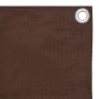 Balkonmarkise aus braunem Oxford-Stoff, 90 x 500 cm von vidaXL, Sonnenschirme - Ref: Foro24-135074, Preis: 20,32 €, Rabatt: %