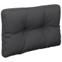 Cojín para sofá de palets de tela negro 60x40x12 cm by , Cushions for chairs and sofas - Ref: Foro24-360564, Price: 22,91 €, ...