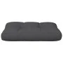 Cojín para sofá de palets de tela negro 60x40x12 cm by , Cushions for chairs and sofas - Ref: Foro24-360564, Price: 20,96 €, ...