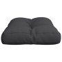 Cojín para sofá de palets de tela negro 60x40x12 cm by , Cushions for chairs and sofas - Ref: Foro24-360564, Price: 22,91 €, ...