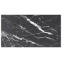 Schwarzer Marmortisch mit gehärteter Glasplatte, 120x65 cm, 8 mm. von , Tischplatten - Ref: Foro24-322276, Preis: 70,98 €, Ra...