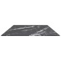 Schwarzer Marmortisch mit gehärteter Glasplatte, 120x65 cm, 8 mm. von , Tischplatten - Ref: Foro24-322276, Preis: 70,98 €, Ra...