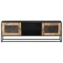 Massives TV-Möbel aus grobem Mangoholz 120x30x40 cm von , TV-Möbel - Ref: Foro24-323148, Preis: 329,08 €, Rabatt: %