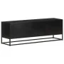 Massives TV-Möbel aus grobem Mangoholz 120x30x40 cm von , TV-Möbel - Ref: Foro24-323148, Preis: 329,08 €, Rabatt: %