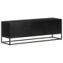 Massives TV-Möbel aus grobem Mangoholz 120x30x40 cm von , TV-Möbel - Ref: Foro24-323148, Preis: 336,39 €, Rabatt: %