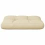 Cojín para sofá de palets de tela beige 60x40x12 cm by , Cushions for chairs and sofas - Ref: Foro24-360560, Price: 24,79 €, ...
