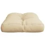 Cojín para sofá de palets de tela beige 60x40x12 cm by , Cushions for chairs and sofas - Ref: Foro24-360560, Price: 24,79 €, ...