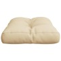 Kissen für Palettensofa aus beiger Stoff 60x40x12 cm von , Kissen für Stühle und Sofas - Ref: Foro24-360560, Preis: 27,12 €, ...