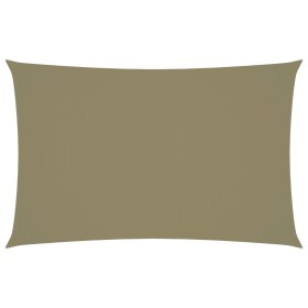Rectangular sail awning beige Oxford fabric 2x4.5 m by vidaXL, Umbrellas - Ref: Foro24-135148, Price: 27,72 €, Discount: %