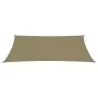 Rectangular sail awning beige Oxford fabric 2x4.5 m by vidaXL, Umbrellas - Ref: Foro24-135148, Price: 33,41 €, Discount: %