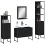 Juego de muebles de baño 4 piezas madera de ingeniería negro von , Badezimmermöbel - Ref: Foro24-3214359, Preis: 233,17 €, Ra...