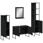 Juego de muebles de baño 4 piezas madera de ingeniería negro von , Badezimmermöbel - Ref: Foro24-3214359, Preis: 233,17 €, Ra...