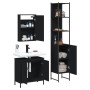 Juego de muebles de baño 3 pzas madera contrachapada negro by , Bathroom furniture - Ref: Foro24-3214800, Price: 186,86 €, Di...