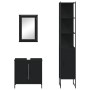 Juego de muebles de baño 3 pzas madera contrachapada negro by , Bathroom furniture - Ref: Foro24-3214800, Price: 186,86 €, Di...