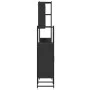 Juego de muebles de baño 4 piezas madera de ingeniería negro de , Muebles de baño - Ref: Foro24-3214765, Precio: 249,15 €, De...