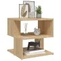 Mesa auxiliar de madera contrachapada roble Sonoma 40x40x40 cm de , Mesas auxiliares - Ref: Foro24-806295, Precio: 29,84 €, D...