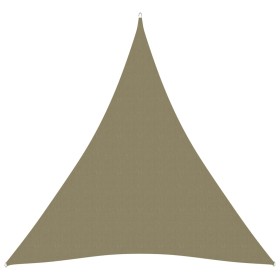 Triangular sail awning beige Oxford fabric 3x4x4 m by vidaXL, Umbrellas - Ref: Foro24-135174, Price: 28,05 €, Discount: %