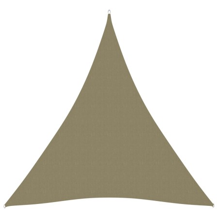 Triangular sail awning beige Oxford fabric 3x4x4 m by vidaXL, Umbrellas - Ref: Foro24-135174, Price: 28,05 €, Discount: %