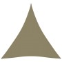 Triangular sail awning beige Oxford fabric 3x4x4 m by vidaXL, Umbrellas - Ref: Foro24-135174, Price: 28,05 €, Discount: %