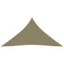 Triangular sail awning beige Oxford fabric 3x4x4 m by vidaXL, Umbrellas - Ref: Foro24-135174, Price: 28,05 €, Discount: %