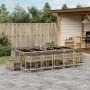 Garden dining set with 15-piece synthetic rattan beige cushions by , Garden sets - Ref: Foro24-3211536, Price: 835,73 €, Disc...