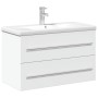 Badezimmermöbel mit integriertem weißen Waschbecken von , Badezimmerwaschtische - Ref: Foro24-3278776, Preis: 256,28 €, Rabat...