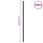 Unkrautvlies aus schwarzem PP 4x100 m von , Anti-Unkraut-Netze - Ref: Foro24-4005168, Preis: 195,73 €, Rabatt: %