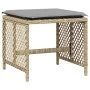 Garden dining set 11 pieces with beige synthetic rattan cushions by , Garden sets - Ref: Foro24-3210792, Price: 546,77 €, Dis...