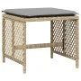 Garden dining set with 15-piece synthetic rattan beige cushions by , Garden sets - Ref: Foro24-3210816, Price: 889,02 €, Disc...
