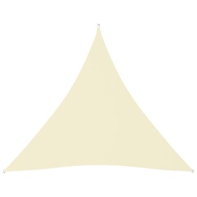 Cream Oxford fabric triangular sail awning 4.5x4.5x4.5 m by vidaXL, Umbrellas - Ref: Foro24-135233, Price: 36,08 €, Discount: %