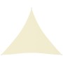 Cream Oxford fabric triangular sail awning 4.5x4.5x4.5 m by vidaXL, Umbrellas - Ref: Foro24-135233, Price: 36,08 €, Discount: %