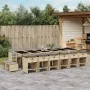 Garden dining set 17 pieces with beige synthetic rattan cushions by , Garden sets - Ref: Foro24-3211188, Price: 1,00 €, Disco...