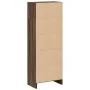 Engineered wood brown oak bookshelf 40x24x109 cm by , Bookcases and shelves - Ref: Foro24-857780, Price: 36,54 €, Discount: %